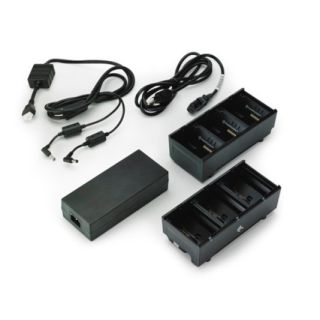 Zebra Dual 3 Slot Btry Charge Kit QLn ZQ500 ZQ600 - SAC-MPP-6BCHAU1-01